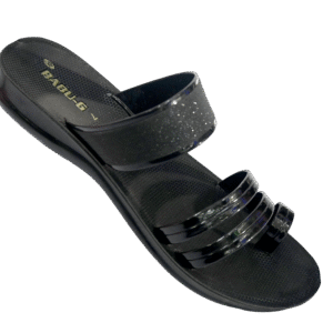 BABU G-LADIES SLIPPER-BROWN,CHERRY,BLACK-<br>PRIYA-44-(4X7)