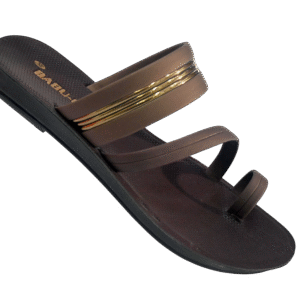 BABU G-LADIES SLIPPER-BROWN-<br>PRIYA-48-(4X7)