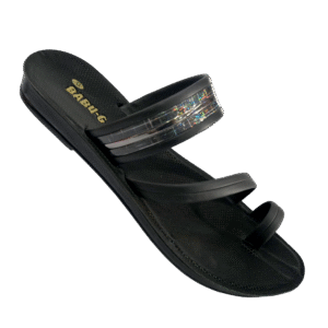 BABU G-LADIES SLIPPER-BLACK-<br>PRIYA-53-(4X7)