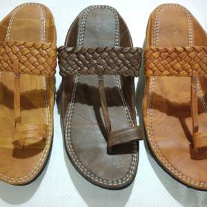 DATA Men Kolhapuri Slipper_103A<br>(7X10)