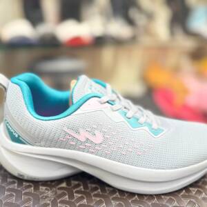 CAMPUS- LADIES SHOES-WHITE/SKY-<br>CPS-009