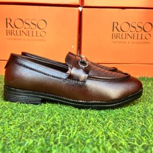 PETER LIKO MEN FLOAFER BROWN-<br>PL-1001