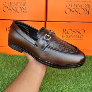 PETER LIKO MEN FLOAFER BROWN-<br>PL-1000