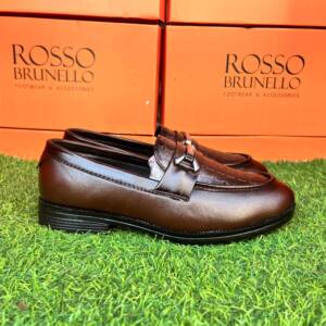 PETER LIKO MEN FLOAFER BROWN-<br>PL-1006