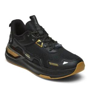 CAMPUS MAN SPORT SHOES BLACK YELLOW<br>C-1903