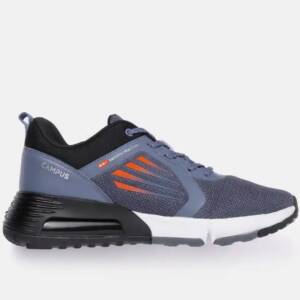 CAMPUS MAN SPORT SHOES BLACK GREY<br>C-1923