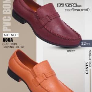 BABU G-VSR-AQUA_DLX_PVC LOAFERS<br>