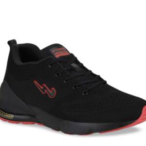PINO ORIGINAL MEN SPORT SHOES- BLACK RED-<br>PZ-005