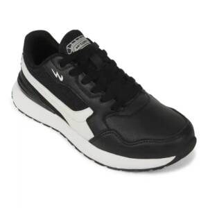 PINO ORIGINAL MEN SPORT SHOES- BLACK WHITE-<br>PZ-007