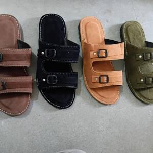 DATA -Men Kolhapuri Slipper-Mix Colour <br>DTA-001(7x10)