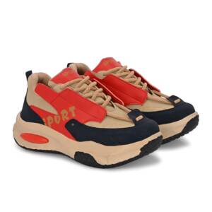 HUKERIO MAN SHOES ORANGE<br> H-004