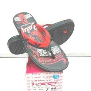 BABU G-VSR-LADIES SLIPPER-RED<br>XL-476-(5X8)