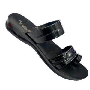 BABU G-LADIES SLIPPER-BLACK-<br>ZARA-101-(4X7)