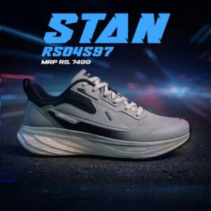 REDTAPE - MEN SPORTS -BLACK GREY-<br>RS04S97(6X10)