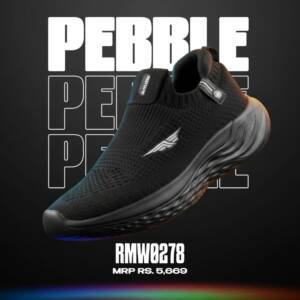 REDTAPE - MEN SPORTS -BLACK -<br>RMW0278(6X10)