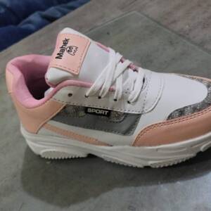 GLOSSY LIFE -WOMEN SPORTS- PINK/WHITE- br>GL-004