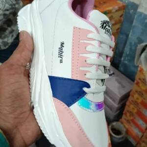 GLOSSY LIFE -WOMEN SPORTS- PINK/WHITE- br>GL-008