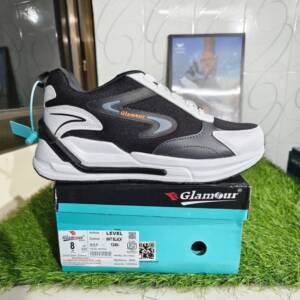 REAL & GLAMOUR- MEN'S SPOTS- WHITE/BLACK <br> LEVEL