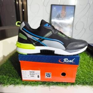 REAL & GLAMOUR- MEN'S SPOTS-BLACK <br> PANTHER