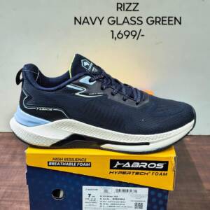 ABROS- MEN'S SPORTS-NAVY/GREEN-<br>RIZZ