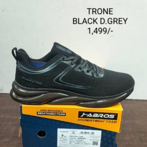 ABROS- MEN'S SPORTS-BLACK/D GREY-<br>TRONE
