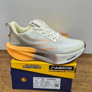 ABROS- MEN'S SPORTS-L BEIGE/ORENGE-<br>ZAREX