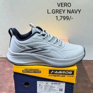 ABROS- MEN'S SPORTS-L BEIGE/NAVY-<br>VERO