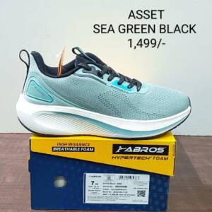 ABROS- MEN'S SPORTS-SEA GREEN/BLACK-<br>ASSET