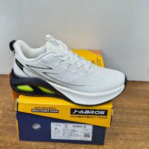 ABROS- MEN'S SPORTS-WHITE/BLACK-<br>ELVON