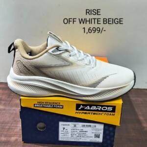 ABROS- MEN'S SPORTS-OFF WHITE /BEIGE-<br>RISE