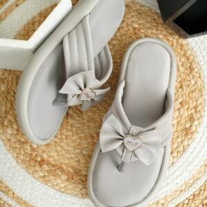 MADAM MAYA- LADIES SILLPER-LIGHT GREY<br>MM_002