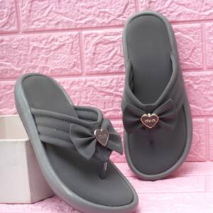 MADAM MAYA- LADIES SILLPER-DARK GREY<br>MM_005