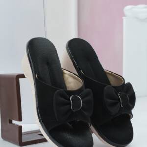 MADAM MAYA- LADIES HEELS-BLACK<br>MM_009