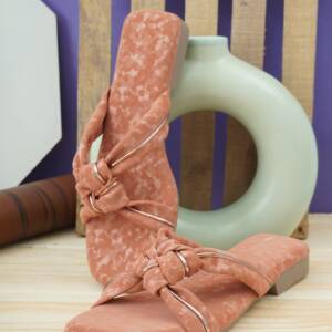 MADAM MAYA- LADIES FLAT-DUSTY ROSE<br>MM_018