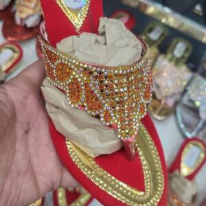 MADAM MAYA- LADIES HEELS-RED<br>MM_021