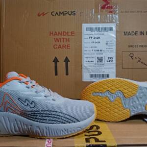 CAMPUS- LADIES SPORTS SHOE 2429- br>GREY 2X5