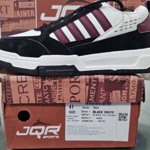 JQR-MEN'S SPORTS-BLK/WHT<br>1004