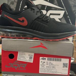 JQR-MEN'S SPORTS-BLK/RED-<br>RTGS