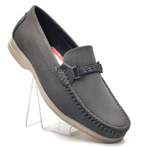 B&B-MEN'S LOAFER- GREY-br-B&B_020