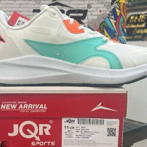 JQR-MEN'S SPORTS-WHT/ORNG<br>SKYPE