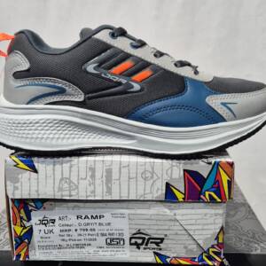 JQR-MEN'S SPORTS-D GRY/BLU<br>RAMP