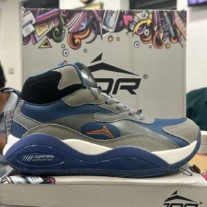 JQR-MEN'S SPORTS-GRY/BLU<br>HIGH HOP-4