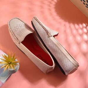 VADAL- WOMEN LOAFERS-BEIGE- <br>VDL_021