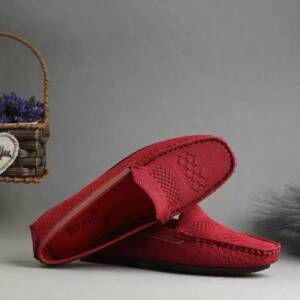VADAL- WOMEN LOAFERS-RED- <br>VDL_020
