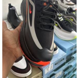 KENSOLE NIKE-MEN'S SPORTS-BLK/WHT/ORNG<br>NK_001(6X9)