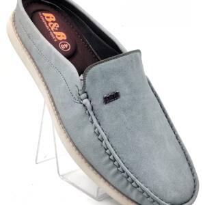 B&B-MEN'S LOAFER- GRY/BLU-br-B&B_002