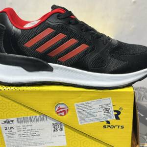 JQR-MEN'S SPORTS-BLK/RED<br>DELTA KIDS