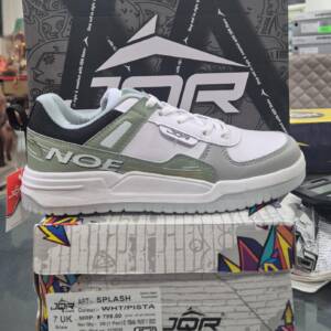 JQR-MEN'S SPORTS-WHT/PISTA<br>SPLASH