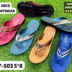 SMKR_ABCD LOOSE-WOMEN SLIPPER<br>F-503 (5X8)