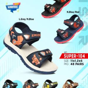 VISOR-MEN SANDAL<br>SUPER-104